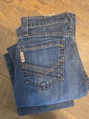 Cinch Men's Ian Dark Blue Boot Cut Jeans
